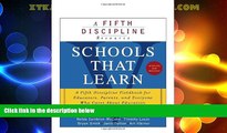 Must Have PDF  Schools That Learn (Updated and Revised): A Fifth Discipline Fieldbook for