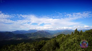 Timelapse sur le golf du Valinco depuis Foce à Sartene sur un panorama à couper le souffle en Corse