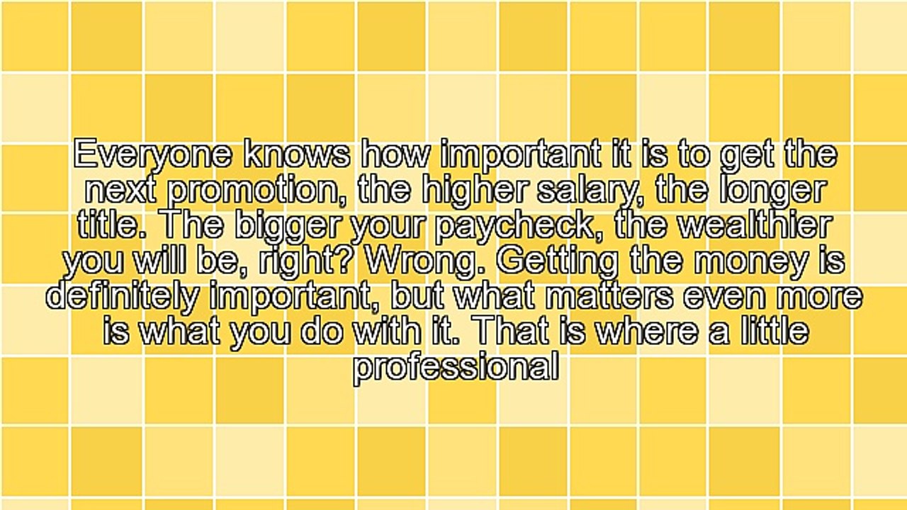 Wealth Management: The Secret to Getting and Staying Rich