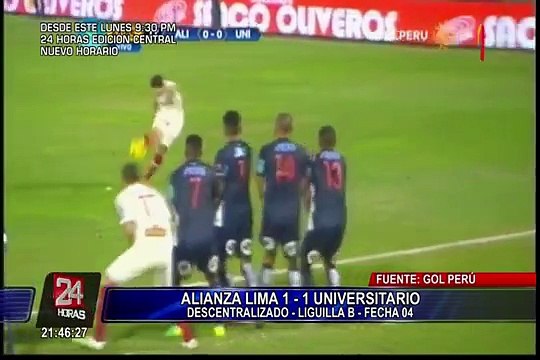 Alianza Lima y Universitario empataron 1-1 en el clásico del fútbol peruano