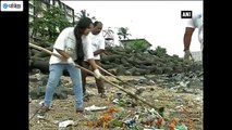 Day After Ganpati Visarjan, Mumbai Residents Take Part In Beach Cleaning Drives