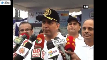 International Coastal Clean Up Day- Navy, Coast Guard Clean Marina Beach