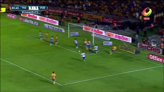 Javier Aquino Goal vs Puebla (2-1)