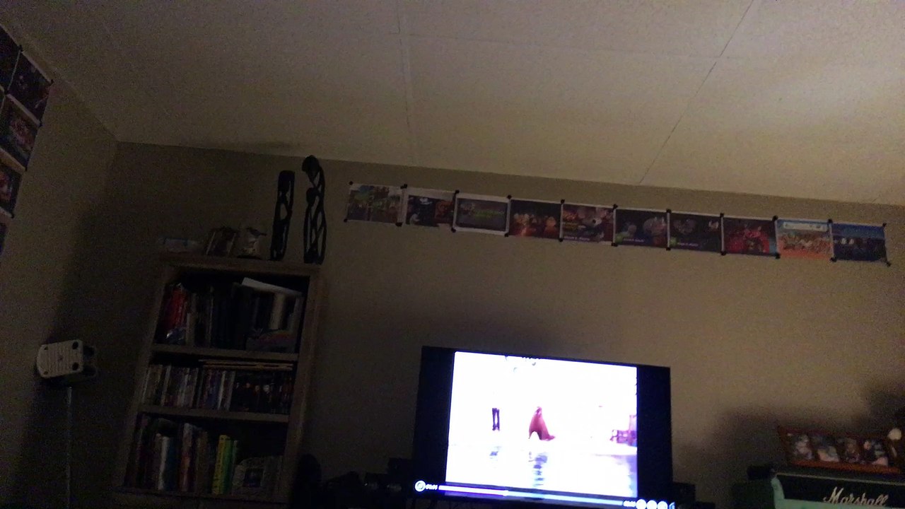 Sesame Street nibbling noodles