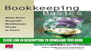 New Book Bookkeeping Basics: What Every Nonprofit Bookkeeper Needs to Know