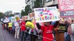 Manifestação em Londres reclama acolhimento de mais refugiados