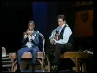 Louis Armstrong and Johnny Cash - Blue Yodel No. 9