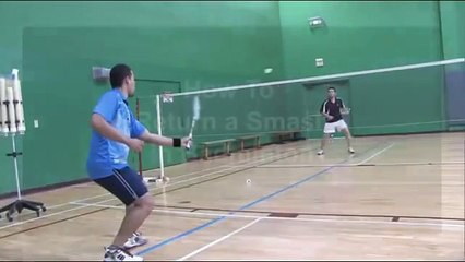 How To Return a Smash - Badminton Tips-ikvTZBcnhbY