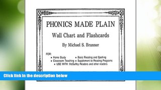 Big Deals  Phonics Made Plain Wall Chart and Flashcards  Free Full Read Best Seller