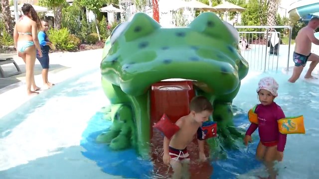 Детский аквапарк _ Водные горки _ Antalya rixos The world of Legends