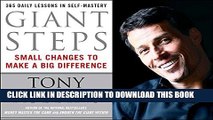 New Book Giant Steps : Author Of Awaken The Giant And Unlimited Power