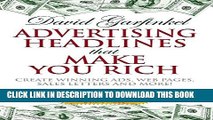 Collection Book Advertising Headlines That Make You Rich: Create Winning Ads, Web Pages, Sales