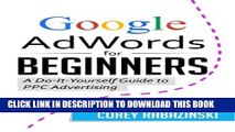 New Book Google AdWords for Beginners: A Do-It-Yourself Guide to PPC Advertising