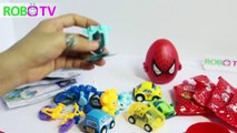 Bóc trứng người nhện bất ngờ – Spiderman candy surprise eggs Cartoons