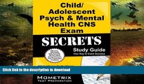 FAVORIT BOOK Child/Adolescent Psych   Mental Health CNS Exam Secrets Study Guide: CNS Test Review