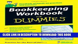 Collection Book Bookkeeping Workbook For Dummies
