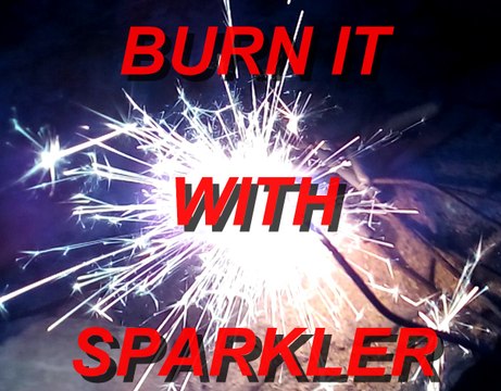 Hellfire - Bottles on Fire (filled with Sparklers)