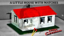 MBM Creations - Crafting a little house with matches