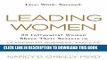 Collection Book Leading Women: 20 Influential Women Share Their Secrets to Leadership, Business,