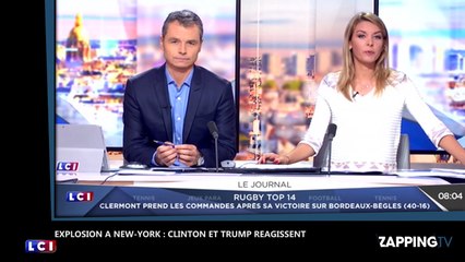 Explosion à New York : Les réactions d'Hillary Clinton et Donald Trump