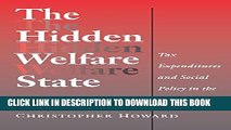 New Book The Hidden Welfare State: Tax Expenditures and Social Policy in the United States