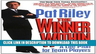 New Book The Winner Within: A Life Plan for Team Players