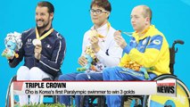 Korean swimmer writes history in Rio Paralympics, Korea finishes 19th overall