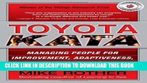 Collection Book Toyota Kata: Managing People for Improvement, Adaptiveness and Superior Results