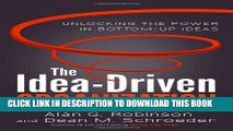 New Book The Idea-Driven Organization: Unlocking the Power in Bottom-Up Ideas