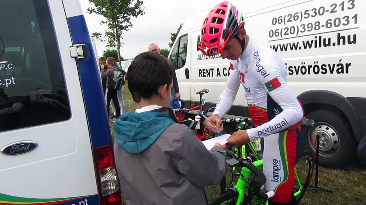 Championnat d'Europe - Rui Costa détendu au départ