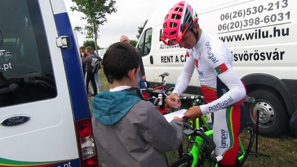 Championnat d'Europe - Rui Costa détendu au départ