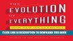 New Book The Evolution of Everything: How New Ideas Emerge