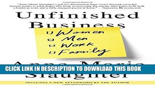 Collection Book Unfinished Business: Women Men Work Family