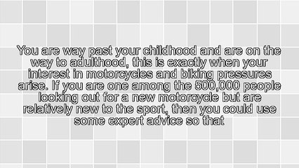 How to Choose the Right Kind of Motorcycle