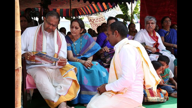 Sreeramaraksha.com launched by Chaganti Koteswara Rao & Dr. Kasi Viswanth Garu