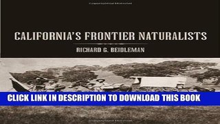 [PDF] California s Frontier Naturalists Popular Collection
