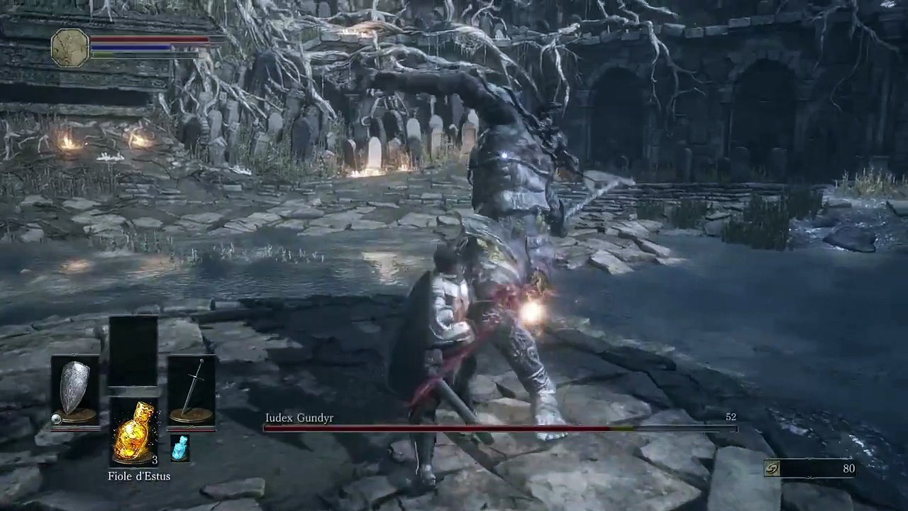 DARK SOULS™ III La première fois on galère avec ce boss,ensuite on s'amuse avec lui...