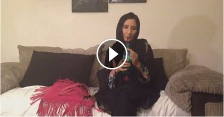 Desi woman in shopping Mall