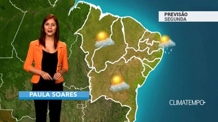 Previsão Nordeste – Sol em toda região