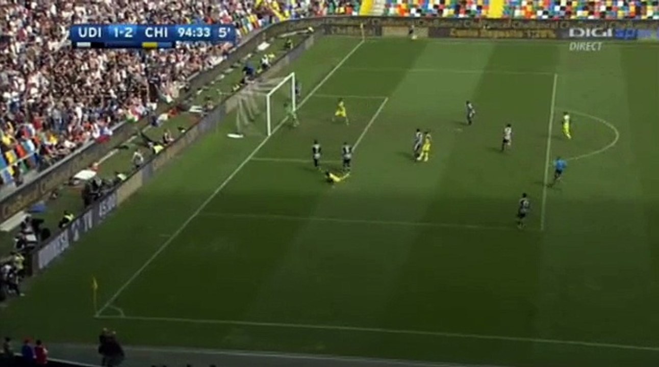 Fabrizio Cacciatore Goal HD - Udinese 1-2 Chievo 18.09.2016