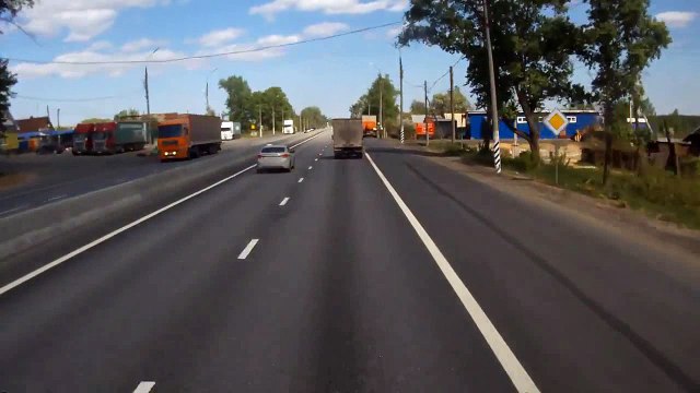 Трасса М7. Вход в Нижегородскую область - Нижний Новгород - Бор