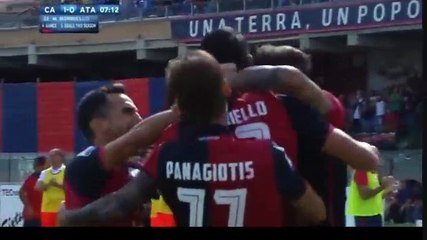 Marco Borriello GOAL HD - Cagliari 1-0 Atalanta 18.09.2016