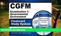 behold  CGFM Examination 1: Governmental Environment Flashcard Study System: CGFM Test Practice