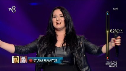 Sevil Memetova 'Halo' Çeyrek Final - Rising Star Türkiye 7 Eylül 2016