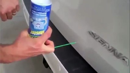 Arabanızda göçük varsa boşuna para harcamayın! Malzemeler Saç Kurutma Makinesi ve Soğutucu Sprey