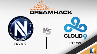 Cloud9 vs EnVyUs - BO3 Map 2 @Mirage - Semi-final - DreamHack ZOWIE Open Bucharest 2016 - CS:GO