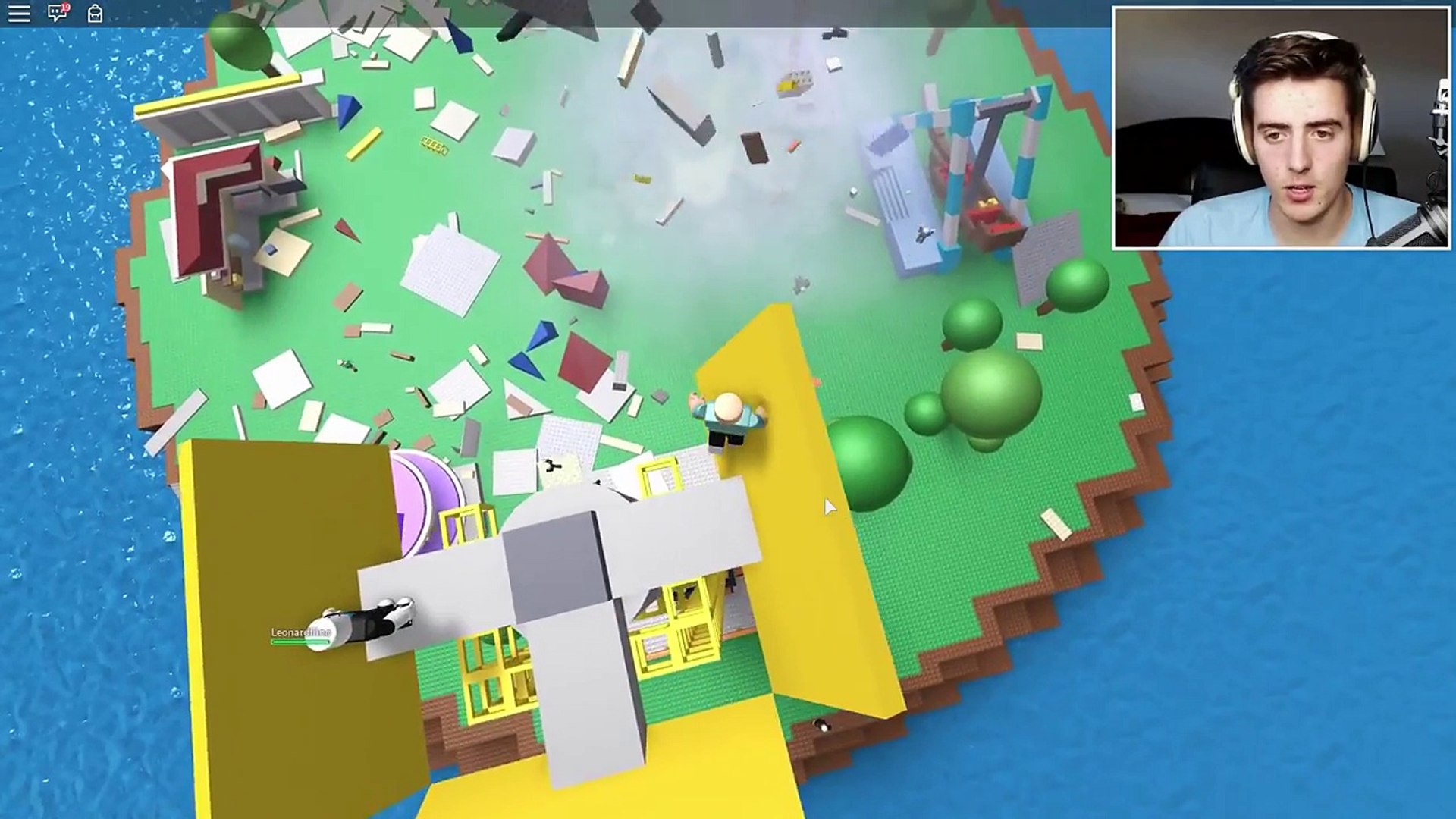 Roblox Adventures Natural Disaster Survival Survive The Fire - 