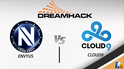 Cloud9 vs EnVyUs - BO3 Map 3 @Dust2 - Semi-final - DreamHack ZOWIE Open Bucharest 2016 - CS:GO