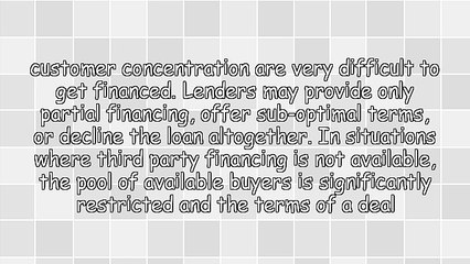 Why Customer Concentration Impacts a Business Sale Transaction