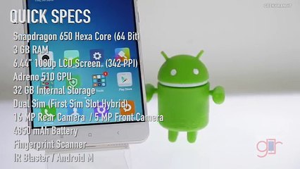 Xiaomi Mi Max with 6.44- Screen Unboxing & Overview